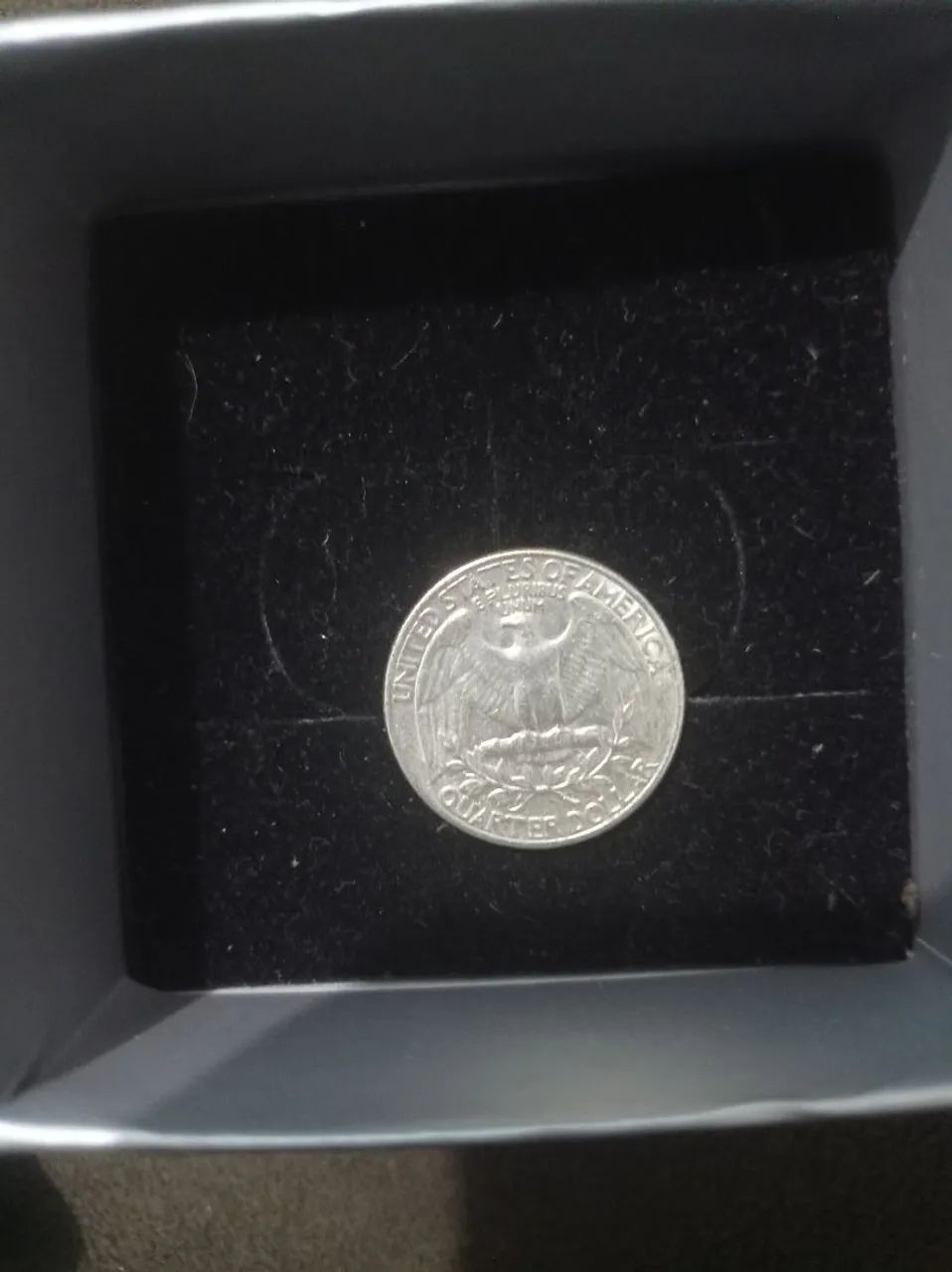 Moeda quatar com águia no reverso 1984