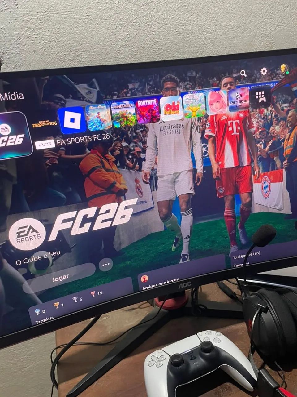 PS5+2CONTROLES