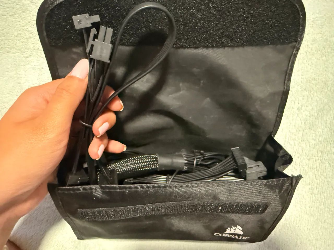 Kit Cabos Modulares Corsair NOVOS - Foto 2