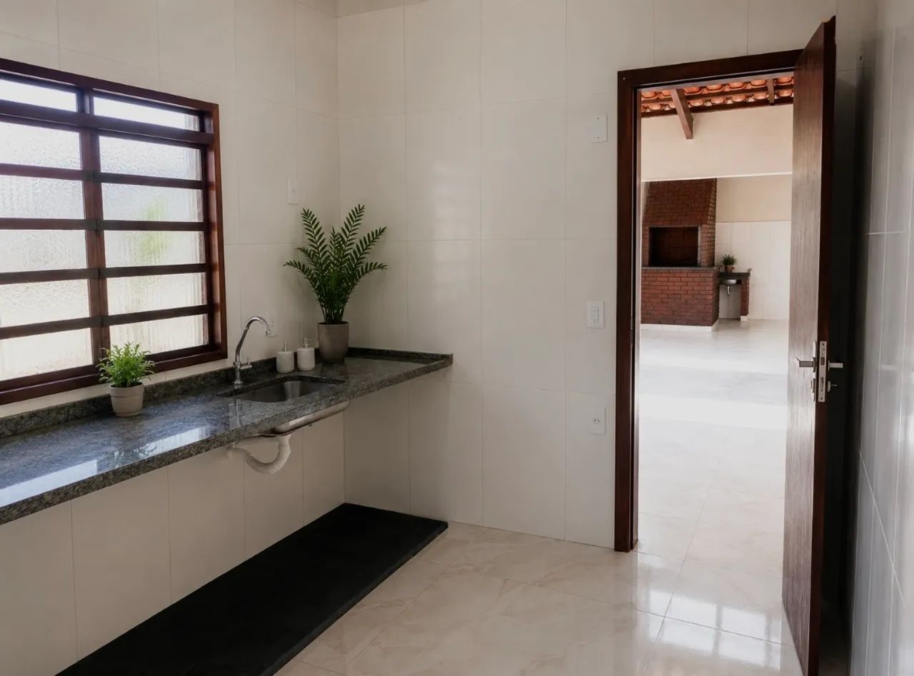 Casa nova recentemente reformada pronta pra morar - Foto 4