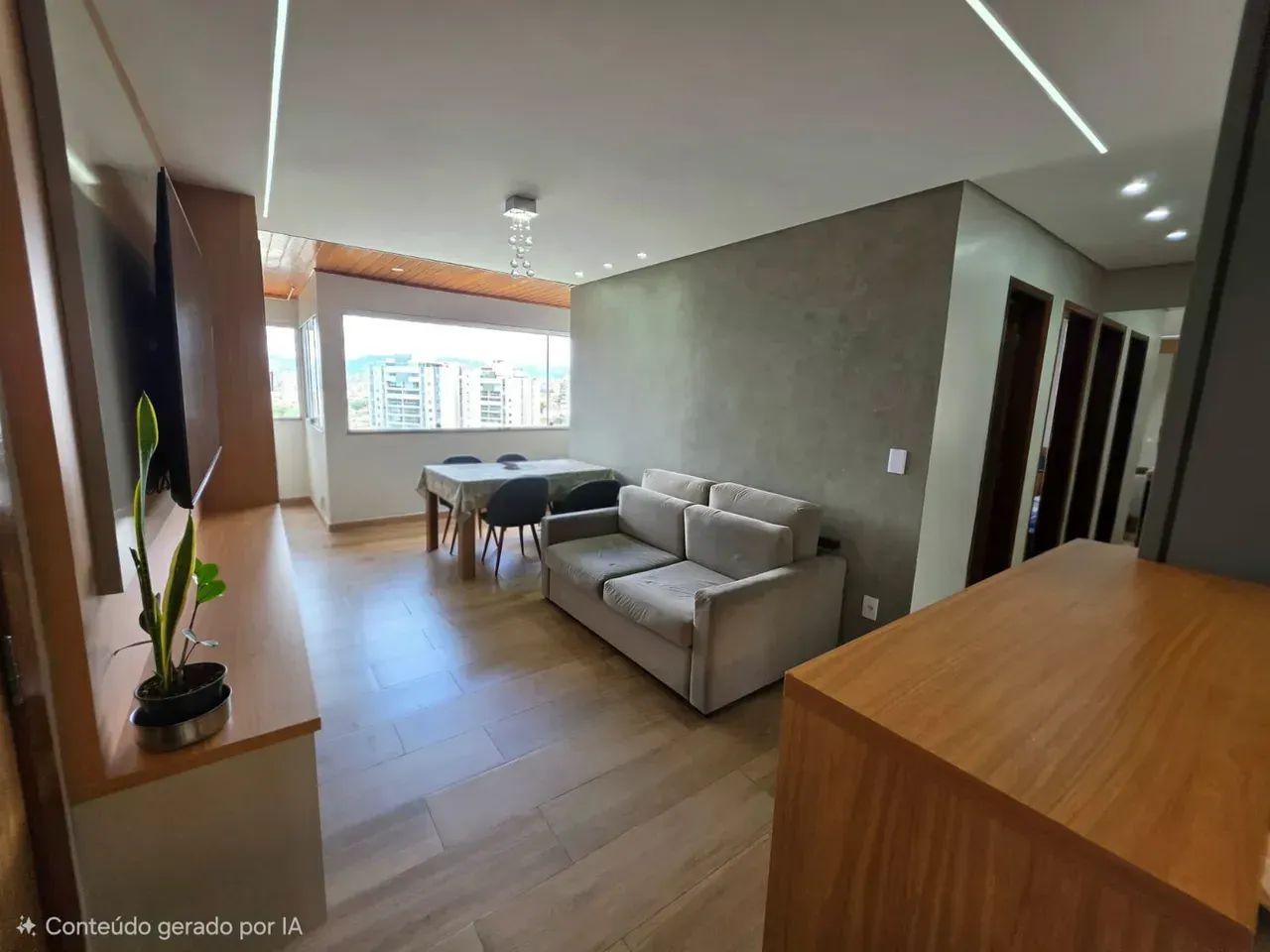 Apartamento 2 quartos com Varanda Bairro Caiçara - Foto 3