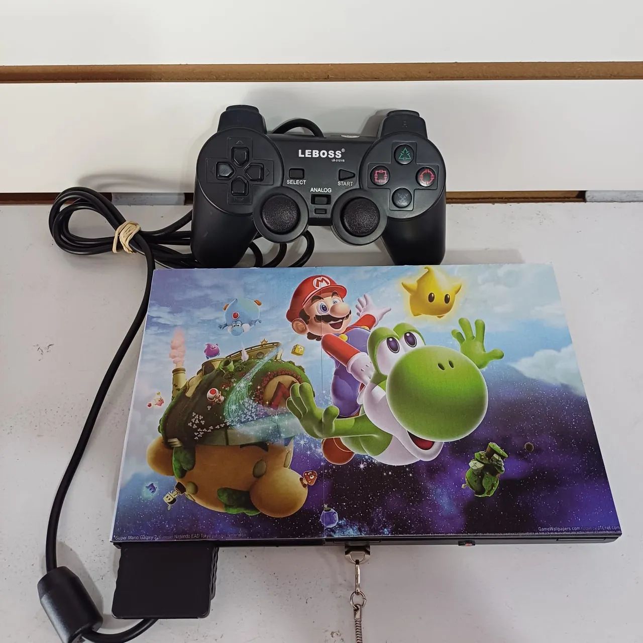 Ps2 - controle - 30 jogos - acessorios