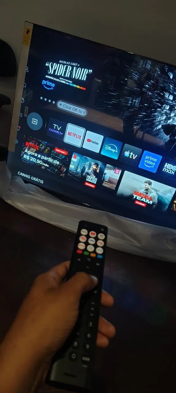 Televisão Smart Tv 75 polegadas 4k