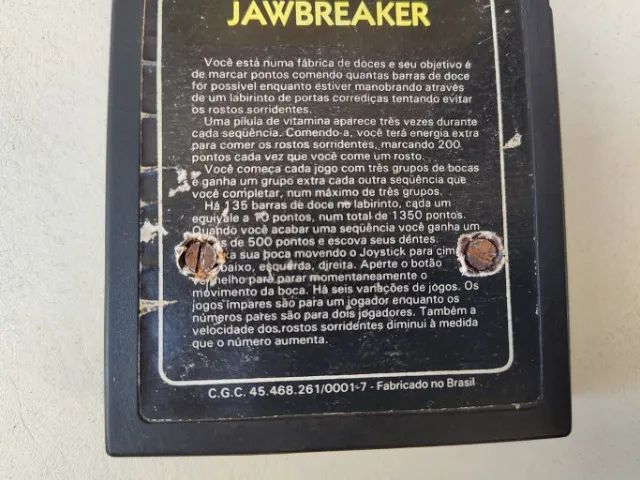 Cartucho 2 Jogos Atari - Jawbreaker / River Raid - Foto 2