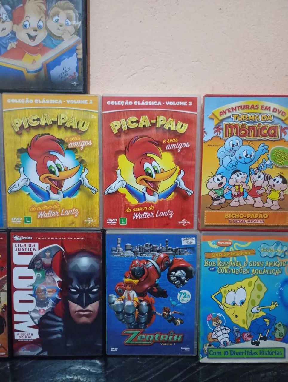 LOTE DVDS - DIVERSOS GÊNEROS DE DESENHOS  - Foto 5