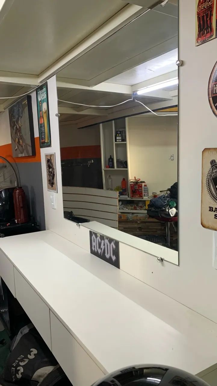 BARBEARIA: PAINEL, CADEIRA E LAVATÓRIO - Foto 4