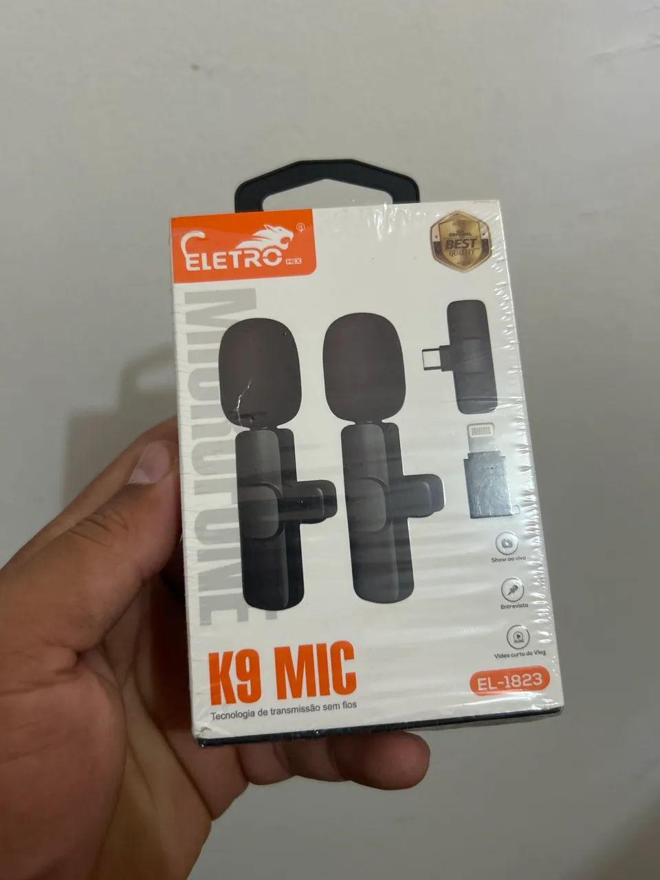 Microfone para influencer