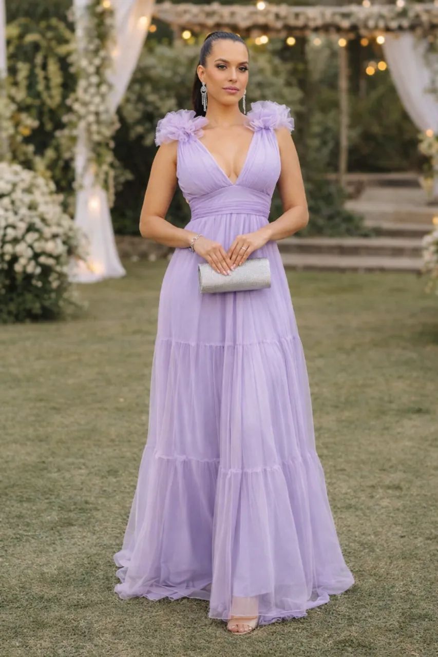 Vestido lavanda/madrinha