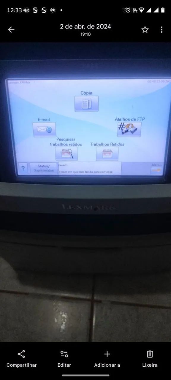 Impressora copiadora 65675289831297122