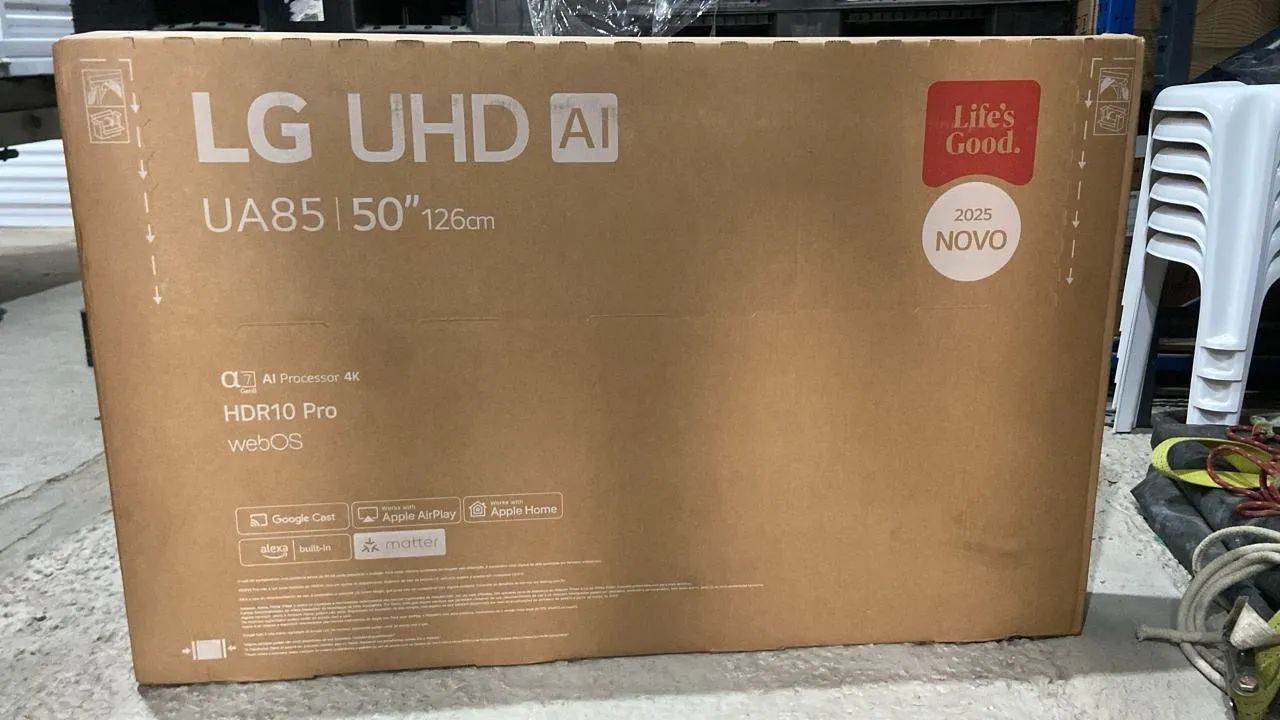 Tv LG 50 polegadas lacrada na caixa NOVA  - Foto 2