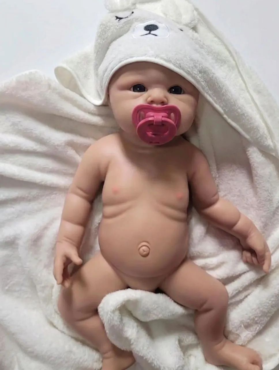 Boneca Bebê Silicone Sólido  - Foto 3