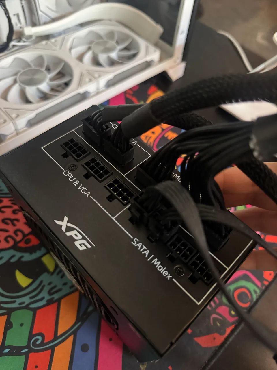 Fonte XPG 850W Core Reactor 80 Plus GOLD Full Modular - Foto 2