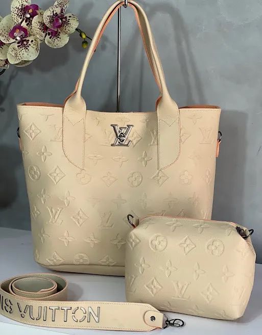 Bolsa Louis Vuitton Sacola Frequenciada Abotoador Kit 2 Peças - Foto 5