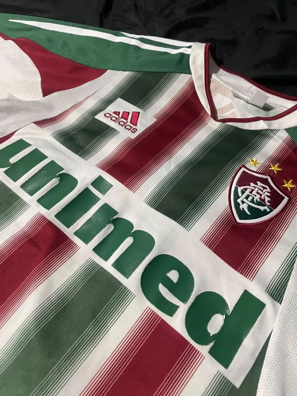 Camisa Fluminense Adidas Retro - Foto 3