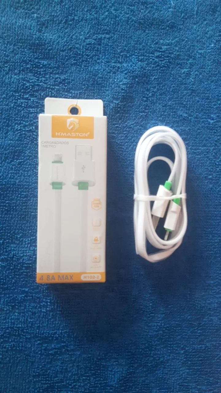 cabu usb para carregar  celular  Iphone novo na caixa  - Foto 2