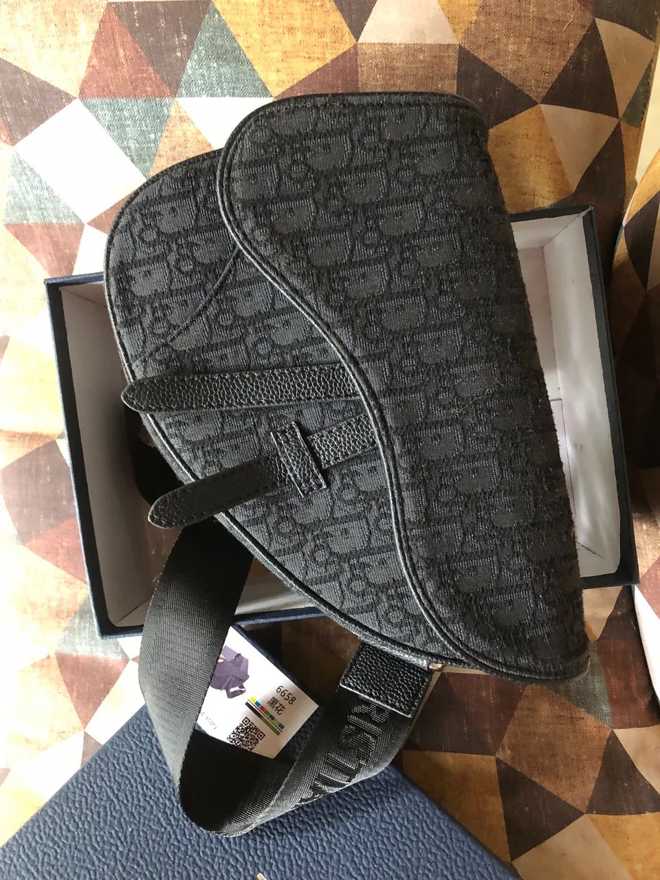 Bolsa Dior tira colo preta - Foto 4