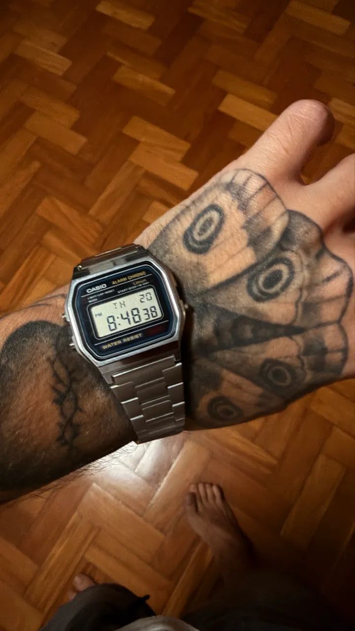 Relógio Cassio Vintage Prata