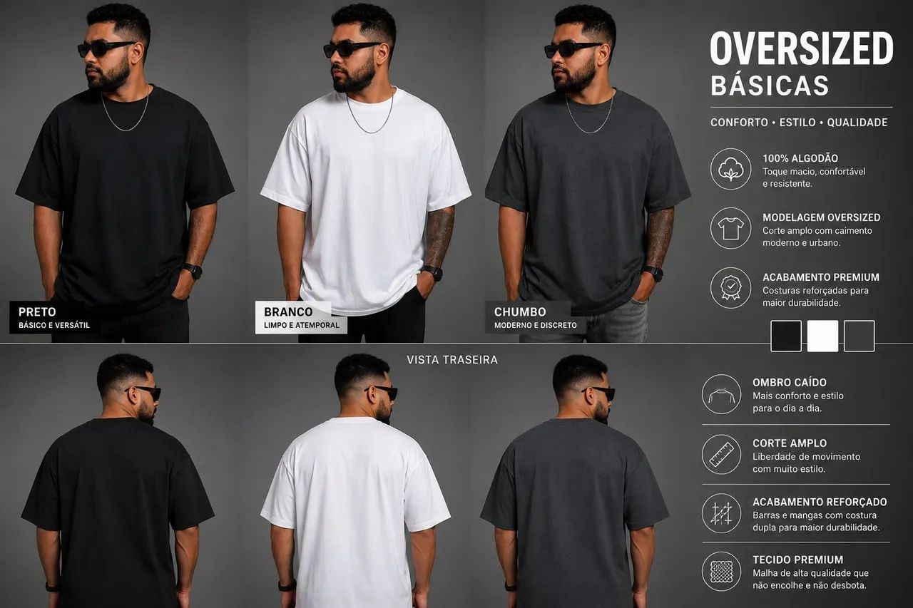 Camiseta oversized - Foto 2