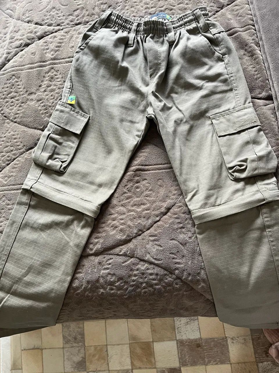 Calça de Escoteiro - tamanho 10