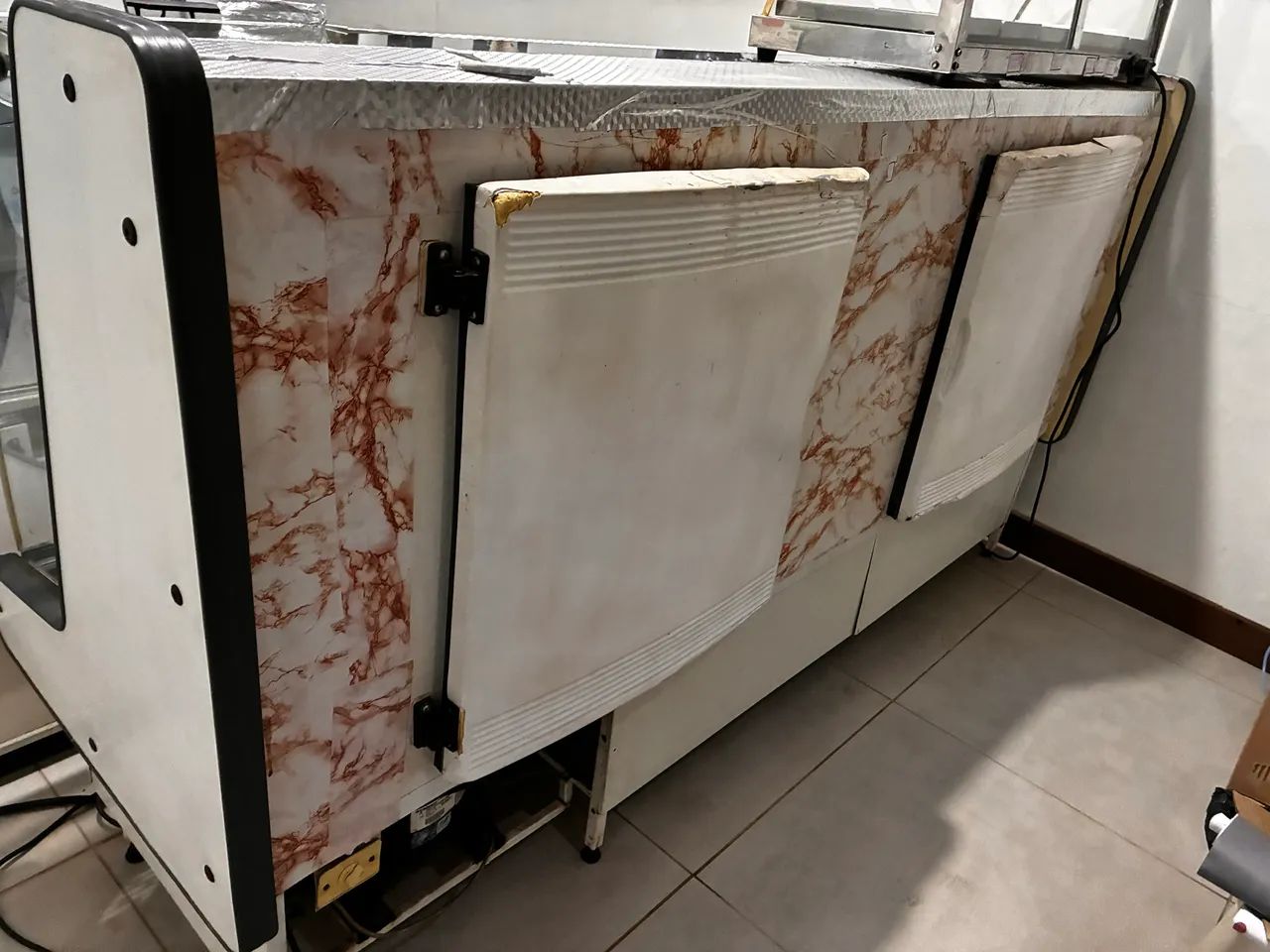Balcão refrigerado e estufa de salgado  - Foto 3