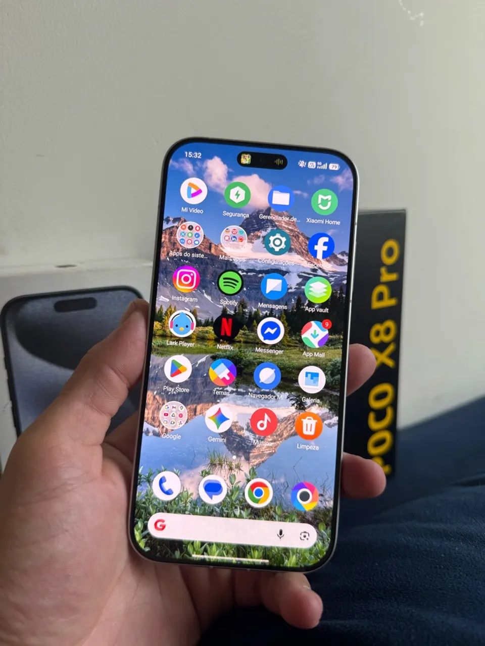 POCO X8 PRÓ 256GB 16RAM SEMI NOVO  - Foto 4