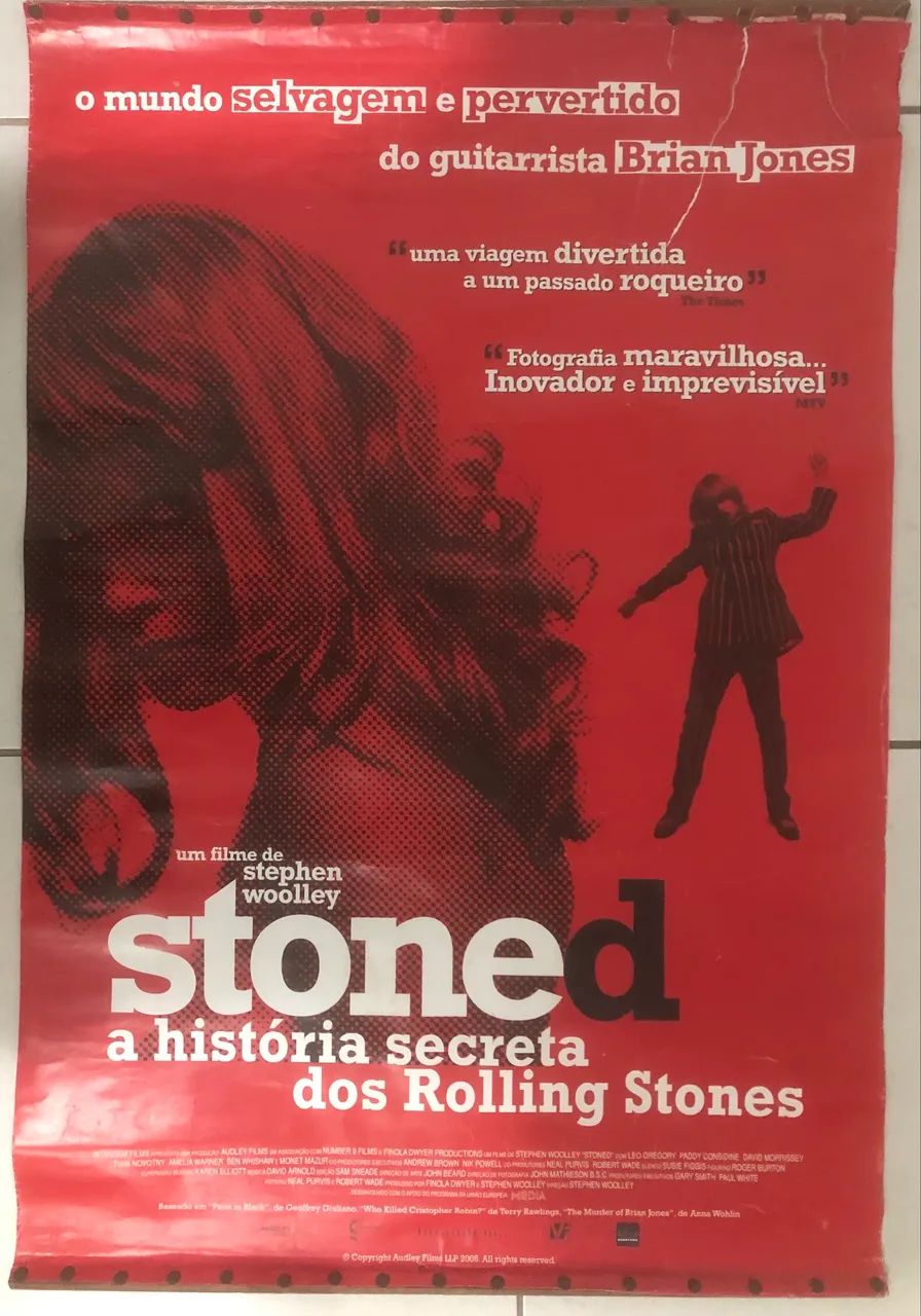 Pôster (de locadora) Rolling Stones - Brian Jones - Foto 3