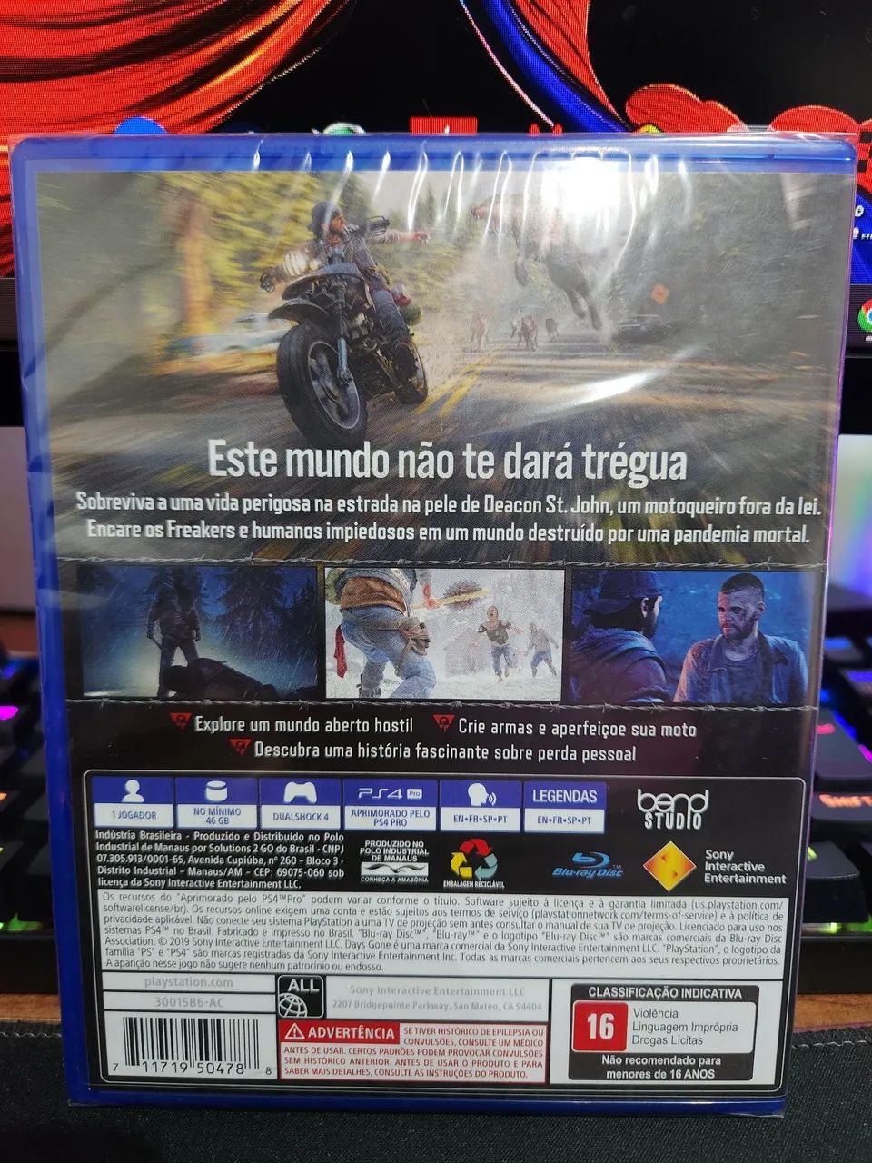 Days Gone lacrado ps4 - Foto 2