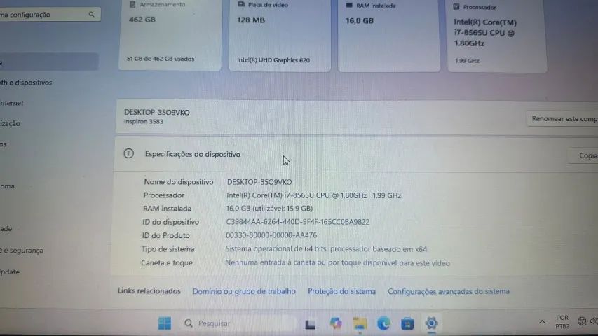 NOTEBOOK DELL - Foto 2
