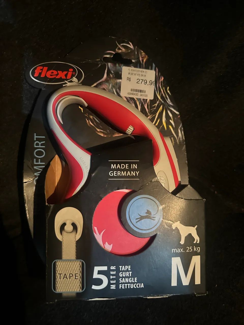Guia flex para pet de até 25kl  - Foto 4