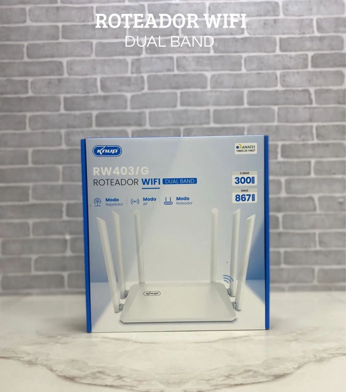 Roteador Repetidor Wi-Fi Knup