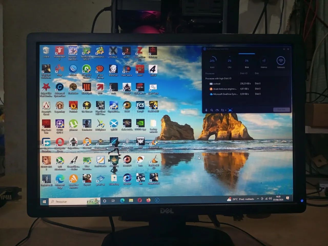 Monitor 22 polegadas Dell 