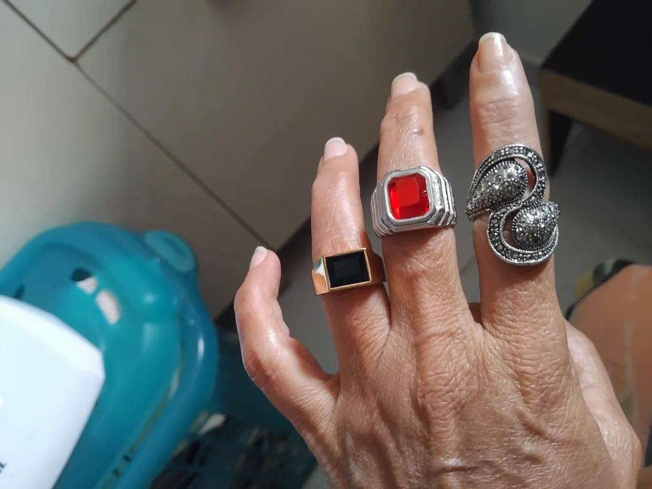 Anéis bijuterias muito boa - Foto 2