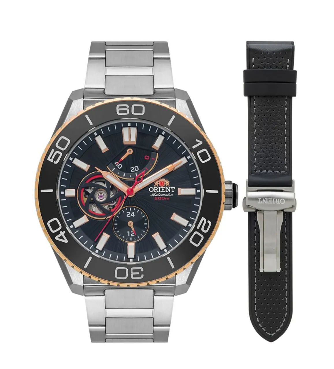 RELÓGIO ORIENT AUTOMATIC SUPERIOR MASCULINO AUTOMÁTICO YN8SS007