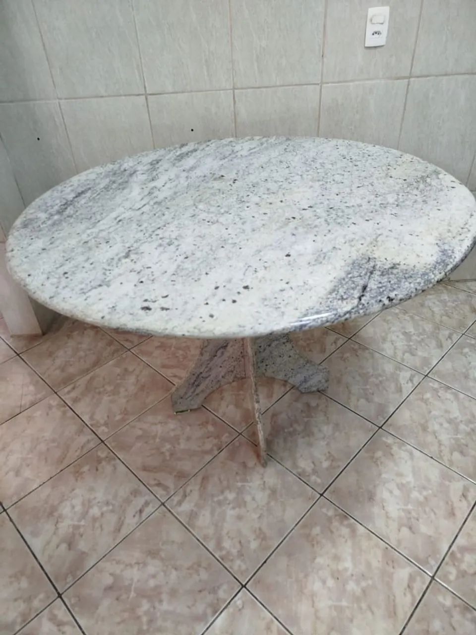 Mesa de granito branco dallas  - Foto 3