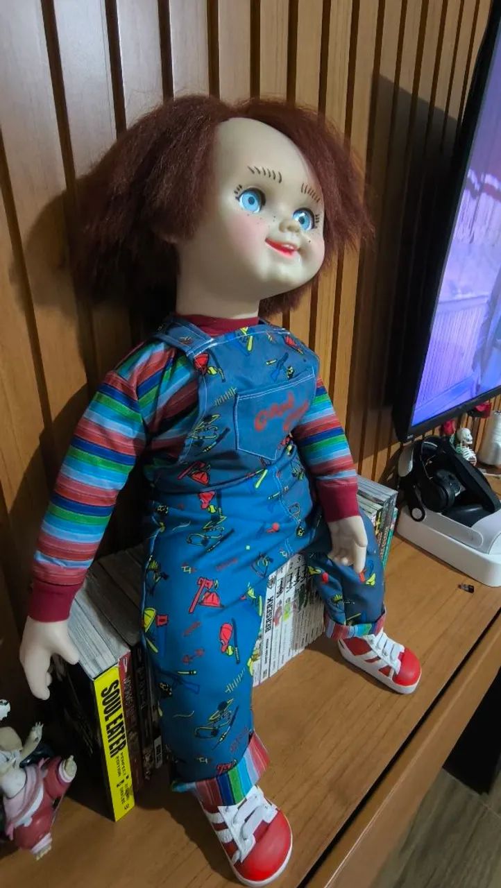 Boneco Chucky Good Guy tamanho real  - Foto 3