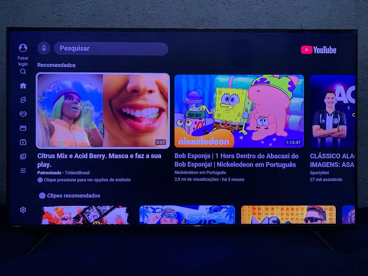 Tv smart Samsung 50 polegadas 4k - Foto 4