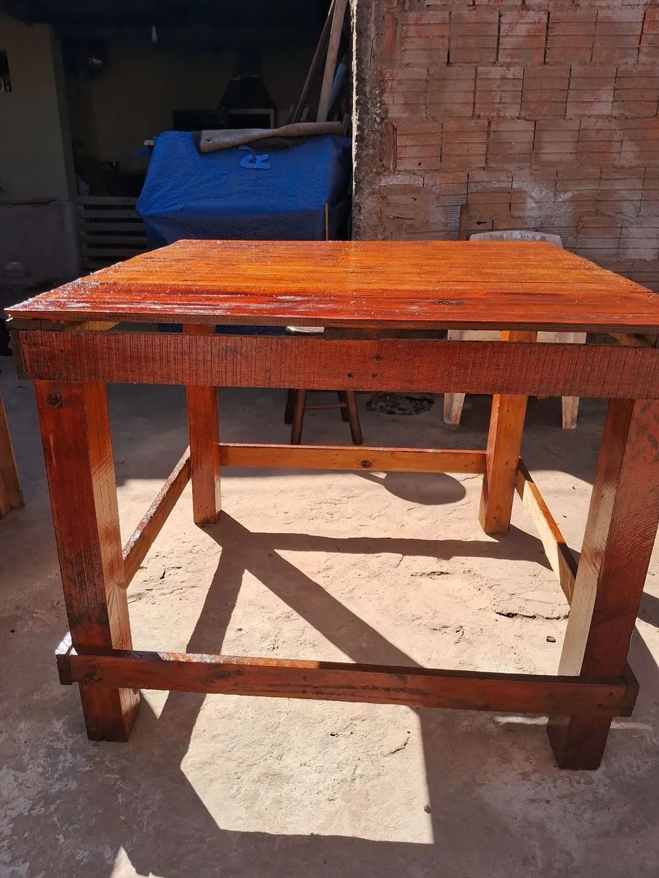 Banco rústico e mesa rústico  cada 199 - Foto 5