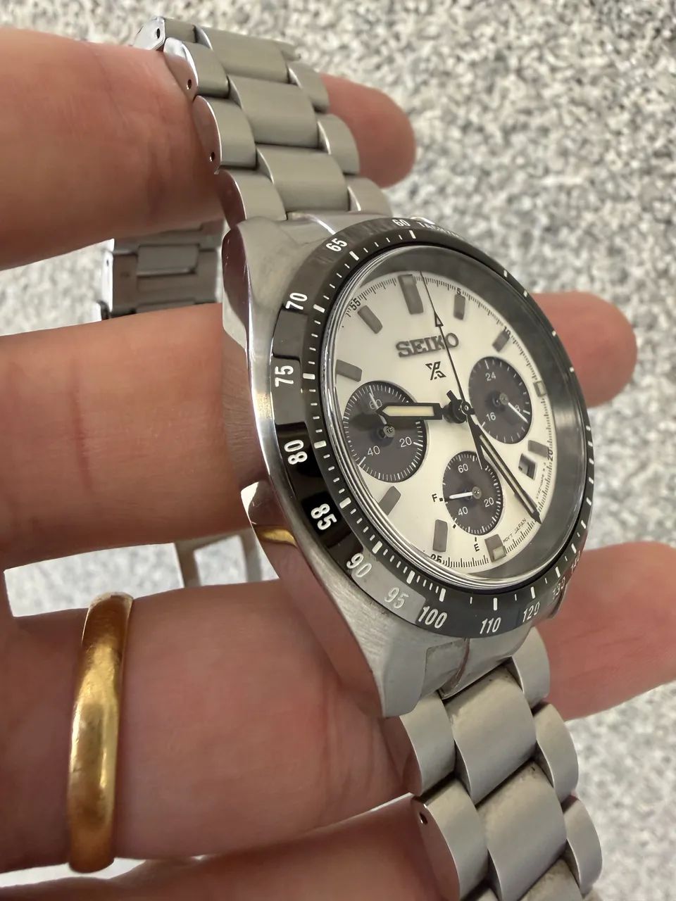 Seiko Prospex Speedtimer Solar Chronograph "Panda" - Foto 4