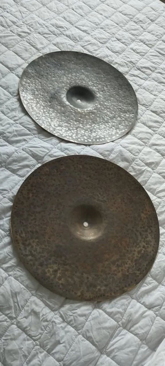 HiHat Chimbal Domene Cymbals 15 Polegadas DNA Series - Foto 2