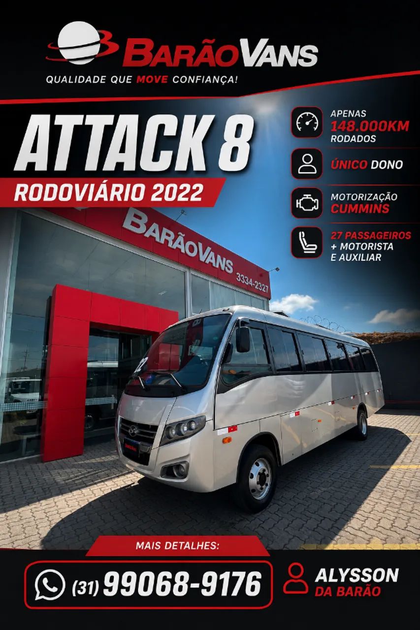 VOLARE ATTACK V8L RODOVIÁRIO 2022