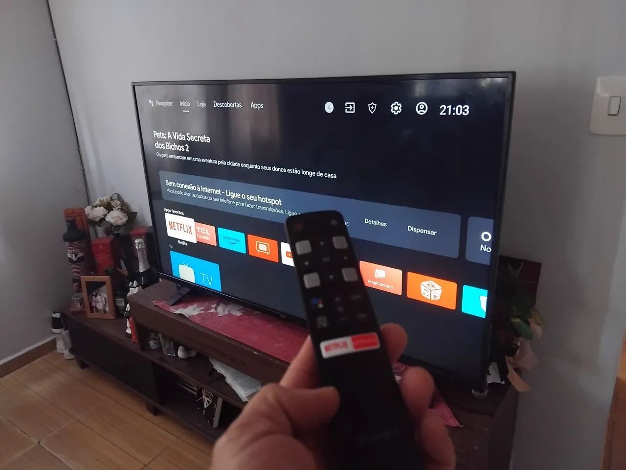 Tv smart 50" polegadas Android tcl - Foto 2