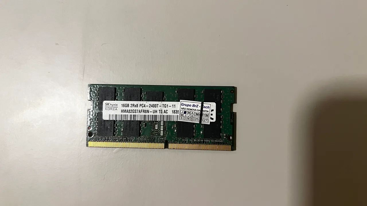 Memória SK Hynix DDR4 16gb USADA - Memória RAM - Barro Preto, Belo