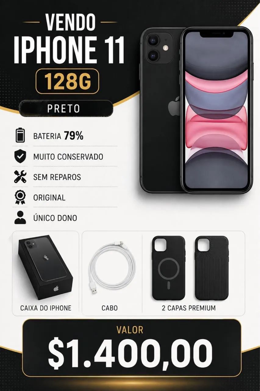 IPHONE 11 128 GB - Foto 4