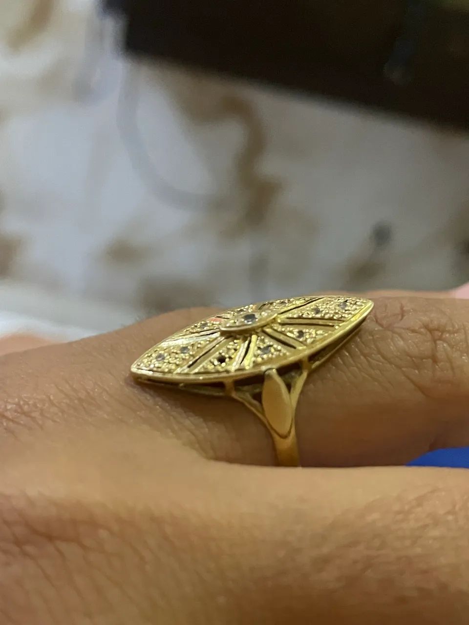 Marquise de ouro 18k - Foto 4