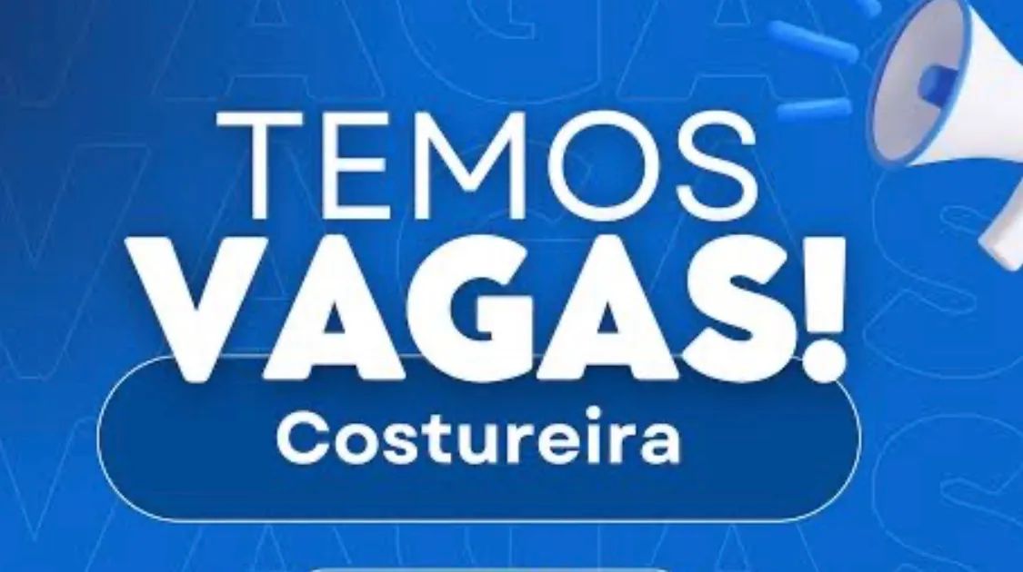 Vaga de costureiro (A) terminal garavelo 