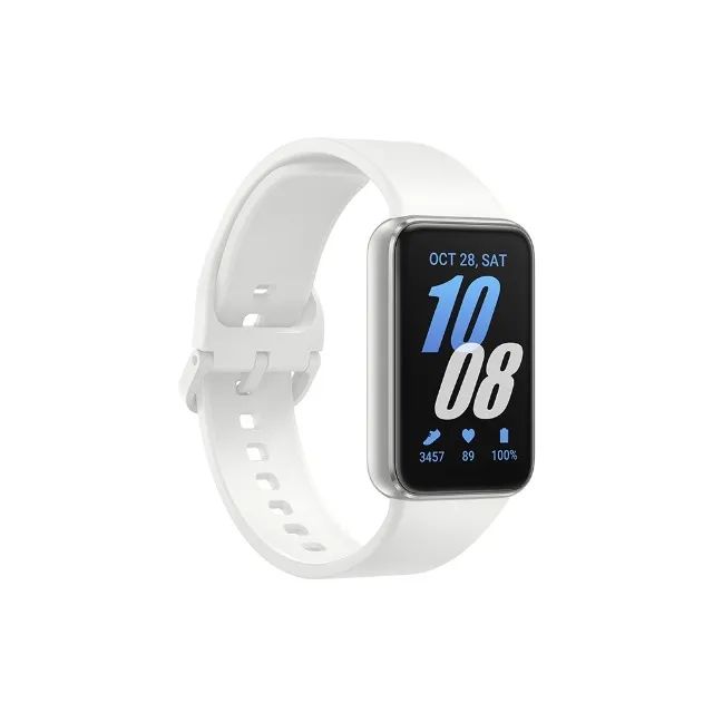Smartband Smartwatch Samsung Galaxy Fit 3 Prata - Foto 2