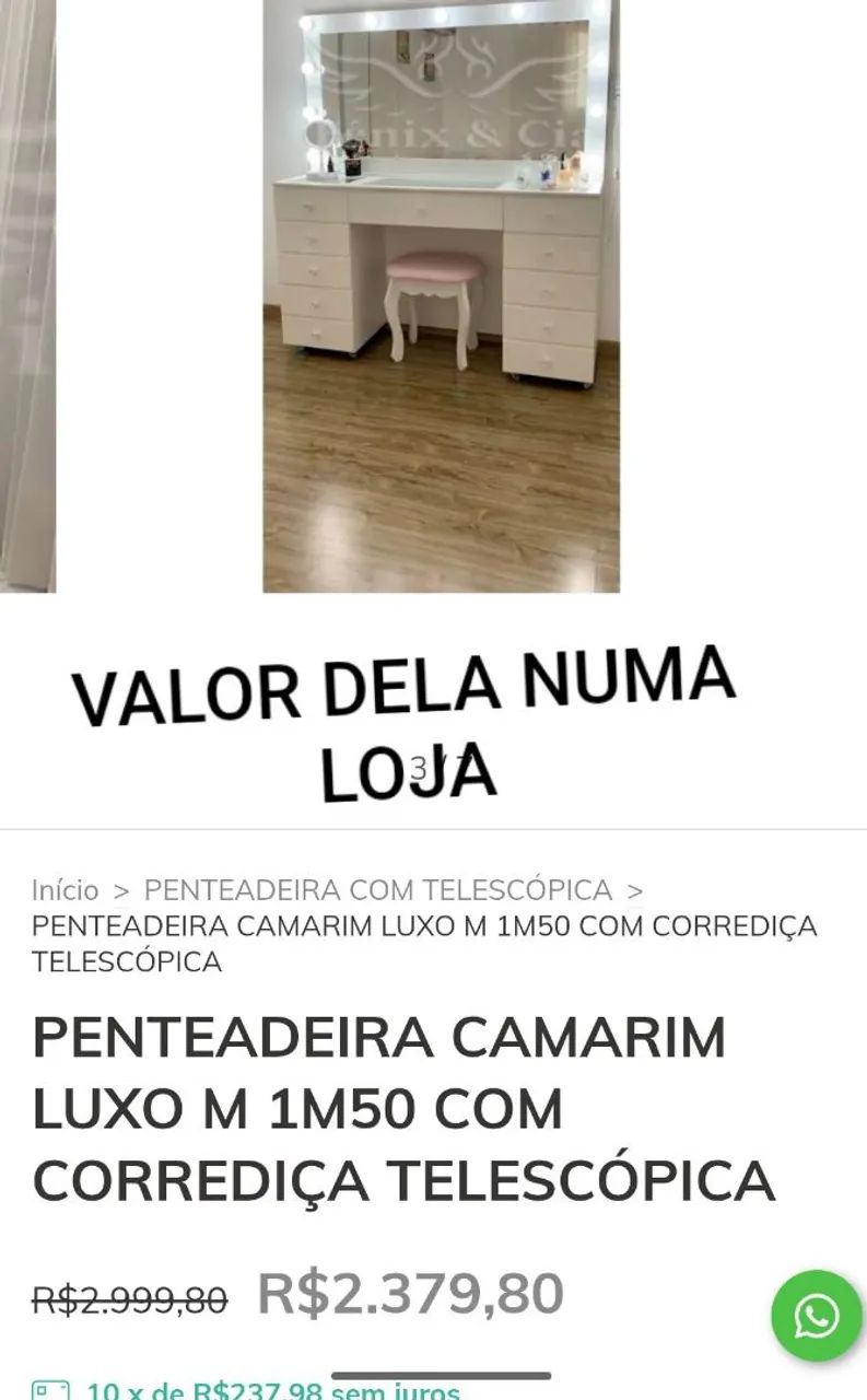 Penteadeira  - Foto 2