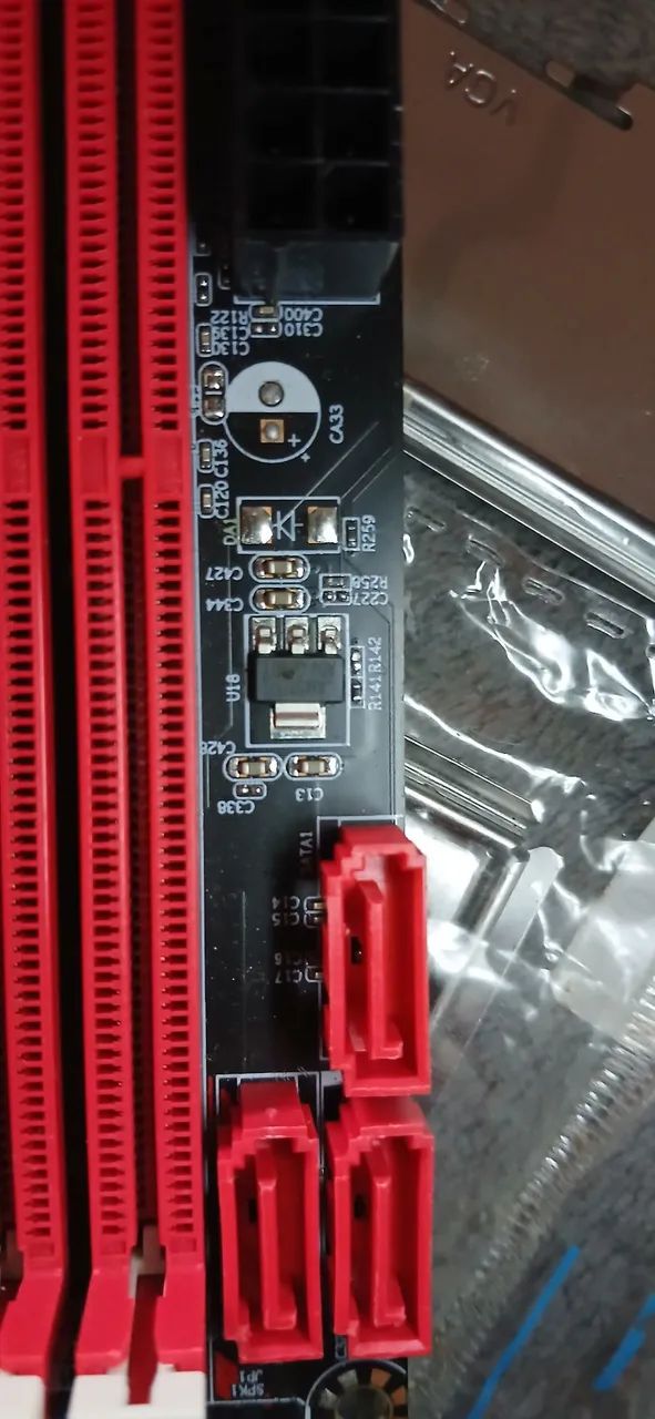 2x placas mães micro-ATX, GM-H61D3 COM DEFEITO - Foto 5