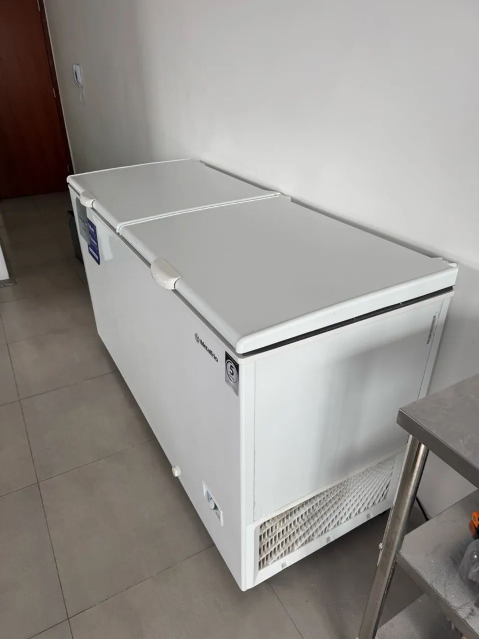 Freezer horizontal metalfrio