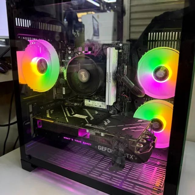 PC Gamer Ryzen 5 5500 + RTX 2070 SUPER + NVME 512GB + GARANTIA DE